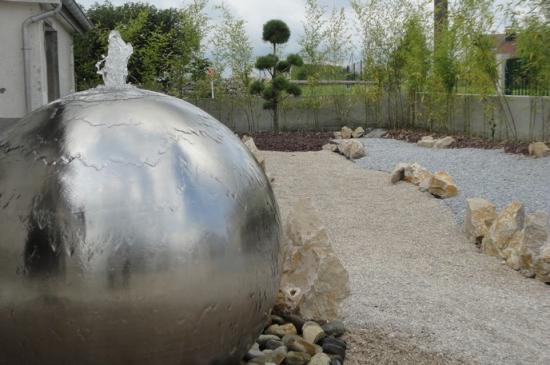 Espace jardin zen