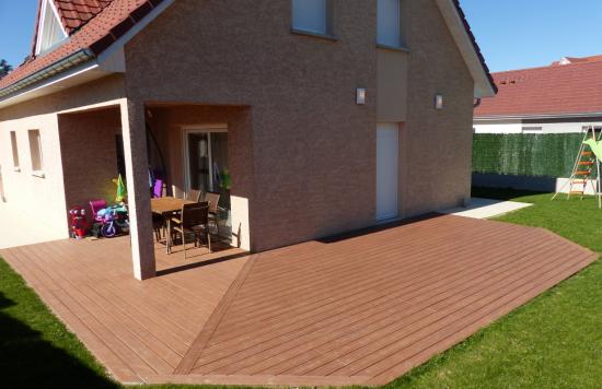 Terrasse composite Trex